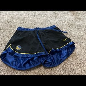 Womens Nike Golden State Warriors shorts